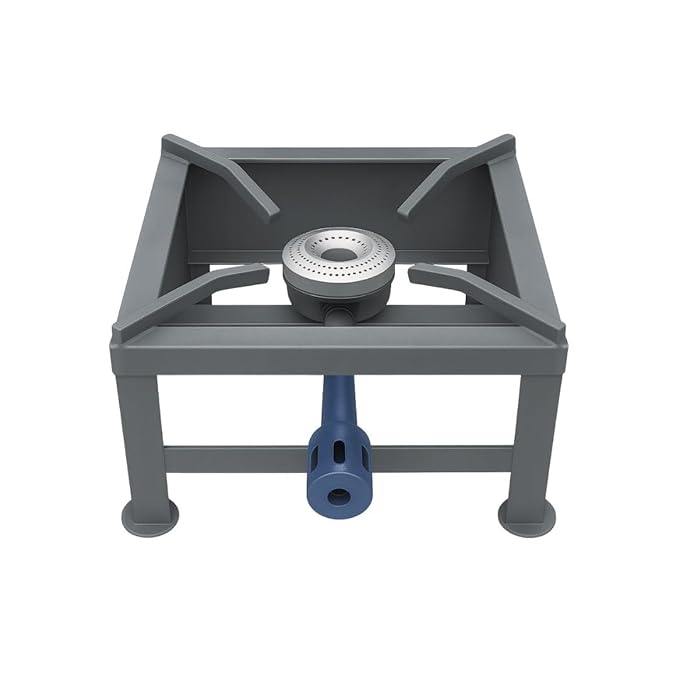 COCS single burner ms commercial stove,single bhatty,grey(10 * 10 * 6 inch) (10 * 10 n)