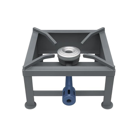 COCS single burner ms commercial stove,single bhatty,grey(10 * 10 * 6 inch) (10 * 10 n)