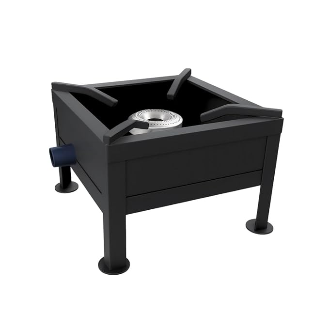 COCS single burner ms commercial stove,single bhatty,grey(10 * 10 * 6 inch) (10 * 10 n)