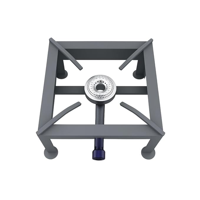 COCS single burner ms commercial stove,single bhatty,grey(10 * 10 * 6 inch) (10 * 10 n)