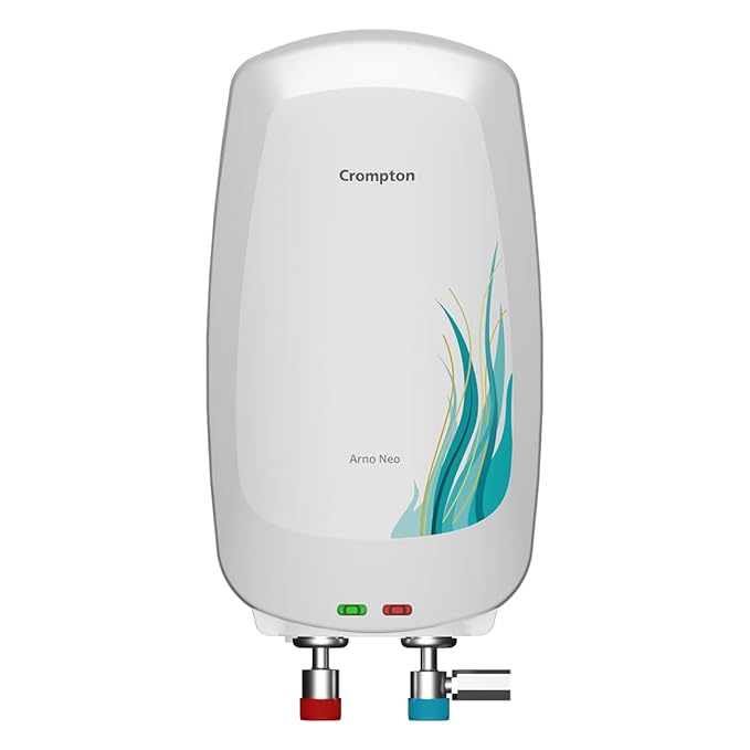 Crompton Arno Neo 3 Litres instant water heater (Geyser) with 3 Level Advance Safety and Food grade technology|Rust proof Body