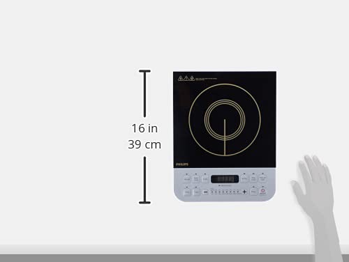 Philips Viva Collection HD4928/01 2100-Watt Induction Cooktop (Black)