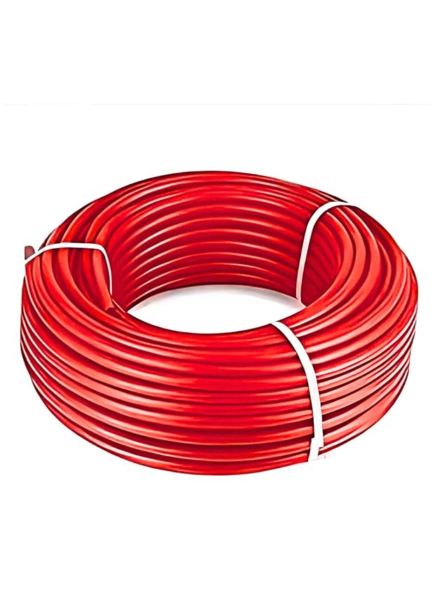 Red Welding Hose Pipe 8mm x 10 Metres | Flexible Rubber Hose for DA (Acetylene) & LPG Fuel Gas | Durable & Heat Resistant