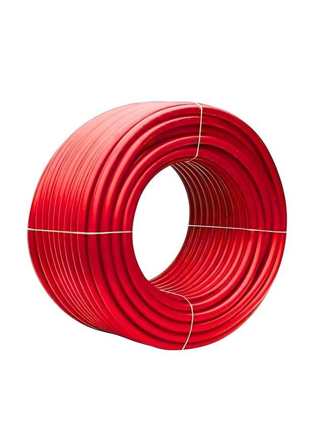 Red Welding Hose Pipe 8mm x 10 Metres | Flexible Rubber Hose for DA (Acetylene) & LPG Fuel Gas | Durable & Heat Resistant