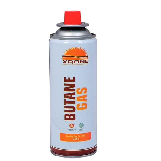 Butane Gas Can for Camping Stoves | High Pressure Flame Portable liquefied Refill Canister | Welding Fuel to Refill Flame Lighters, Gas Torch Lighter (Pack of 1, 250 ML)