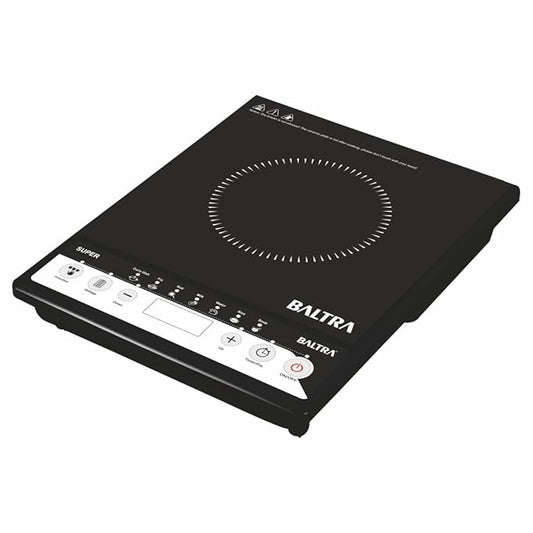 BALTRA Super Induction Cooktop 1400 W | 7 Versatile Cooking Modes | Cool Touch Surface, Preset your Timer, Overheat Protection, Energy Saver | Lightweight & Durable Induction